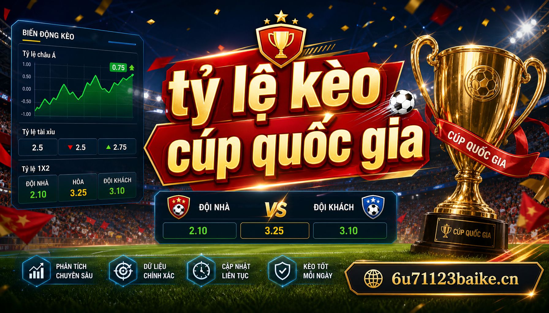 tỷ lệ kèo cúp quốc gia