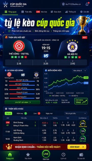 tỷ lệ kèo cúp quốc gia screenshot 3